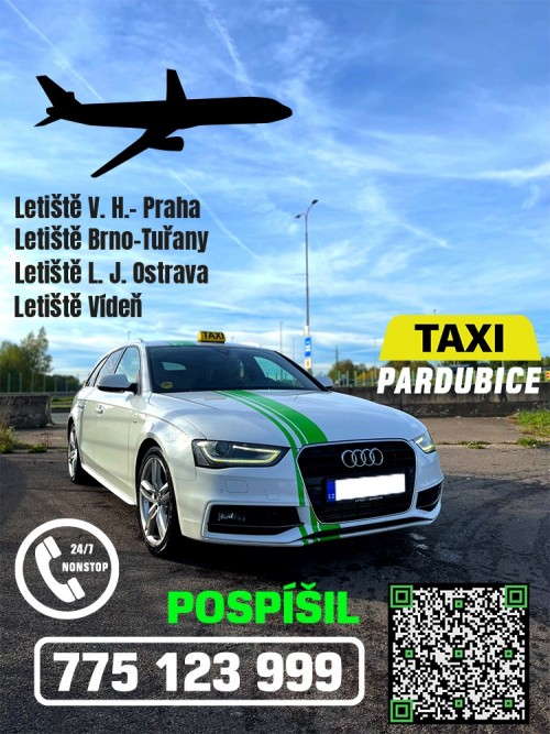 Taxi Pardubice, DP Taxi, Taxi 88, Taxi Pospíšil, Levné taxi